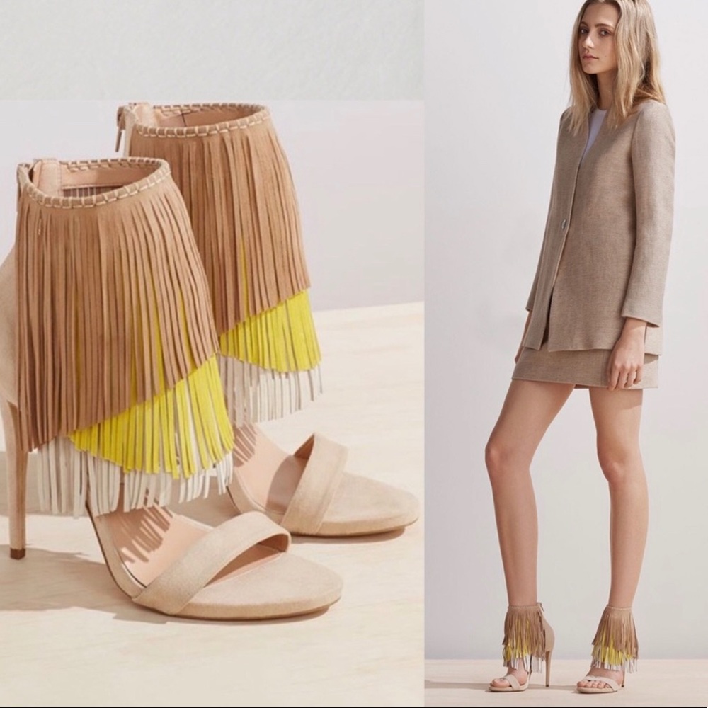 ALDO Fringe Heels